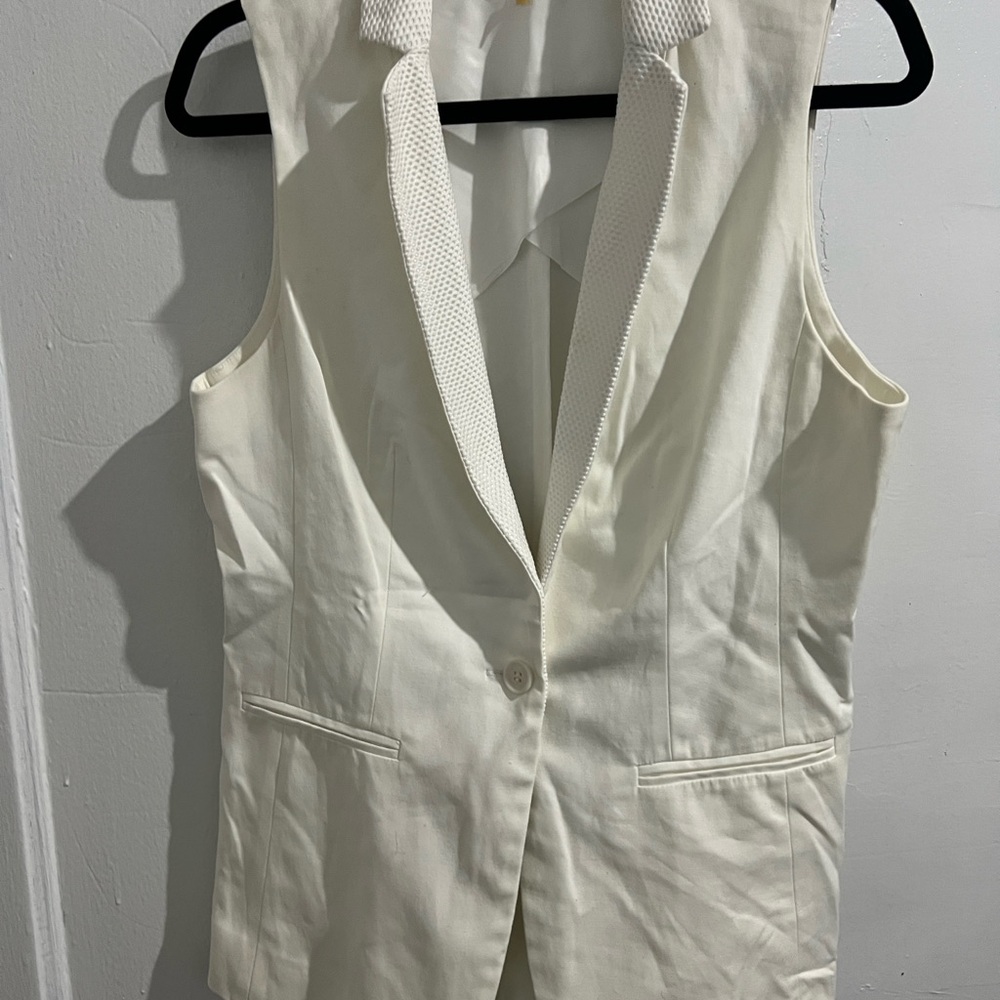 Calvin Klein White Vest Lightweight Casual